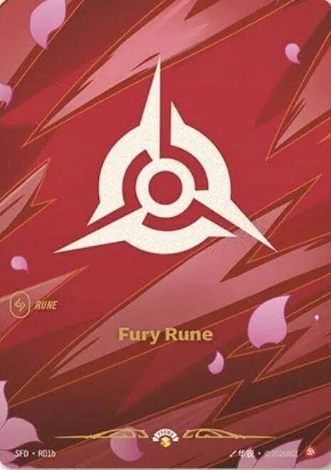 Fury Rune (R01b) [Spiritforged] R01b