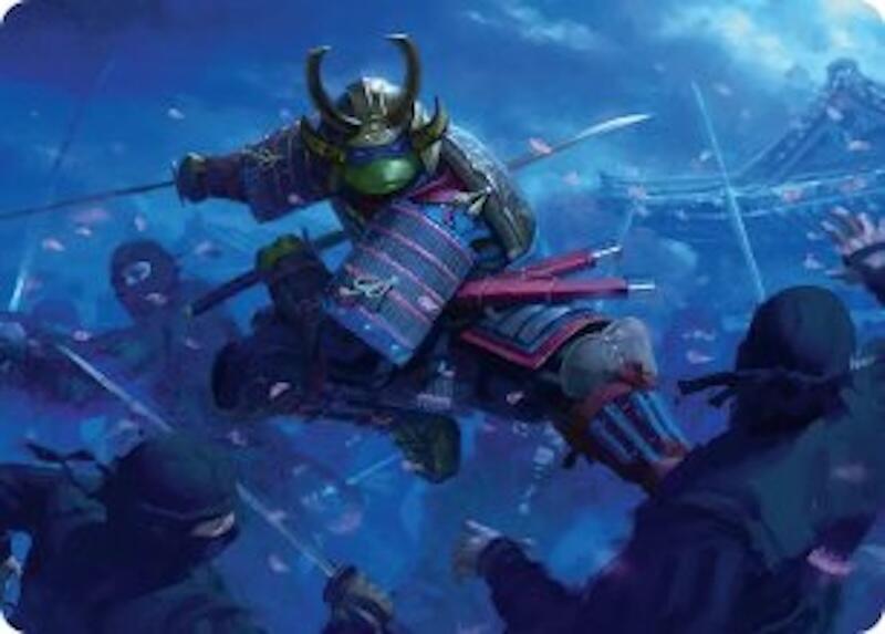 Leonardo, Sewer Samurai Art Card (1/54) [Art Series: Teenage Mutant Ninja Turtles] 1