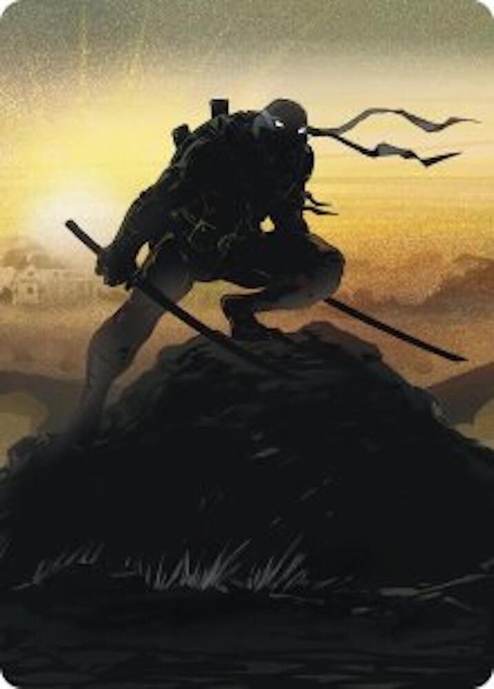 Leonardo, Sewer Samurai Art Card (20/54) [Art Series: Teenage Mutant Ninja Turtles] 20