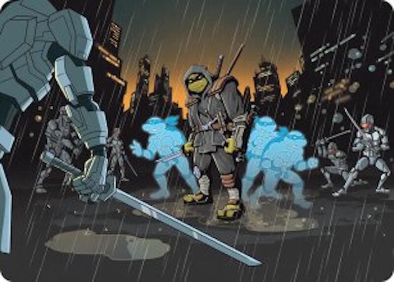 The Last Ronin's Technique Art Card [Art Series: Teenage Mutant Ninja Turtles] 23