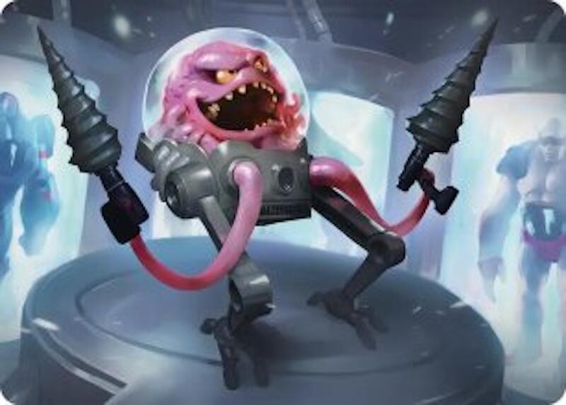 Krang, Master Mind Art Card (4/54) [Art Series: Teenage Mutant Ninja Turtles] 4