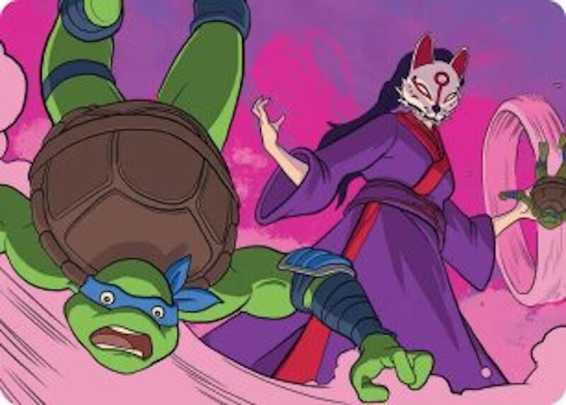 Kitsune's Technique Art Card [Art Series: Teenage Mutant Ninja Turtles] 24