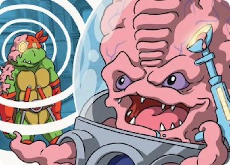 Krang, Master Mind Art Card (25/54) [Art Series: Teenage Mutant Ninja Turtles] 25