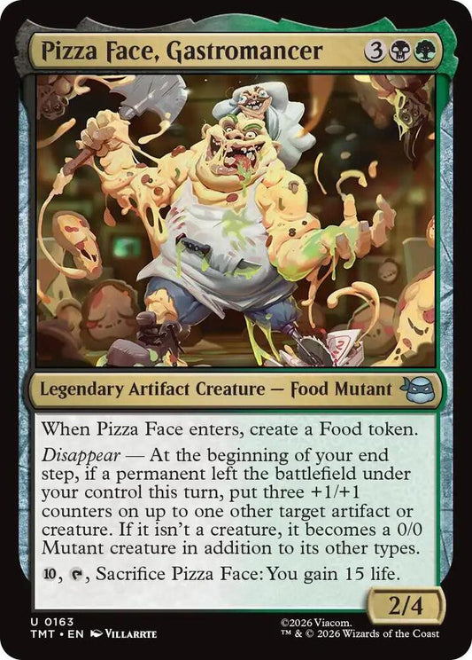Pizza Face, Gastromancer [Teenage Mutant Ninja Turtles] 163