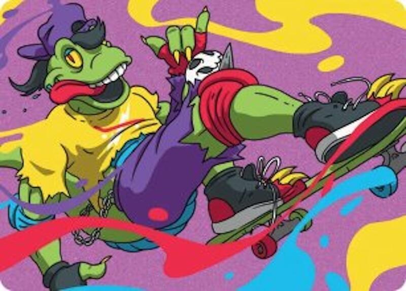 Mondo Gecko Art Card [Art Series: Teenage Mutant Ninja Turtles] 26