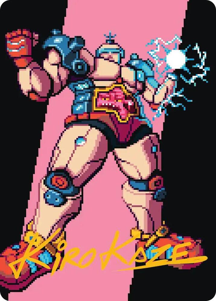 Krang, the All-Powerful Art Card (Gold-Stamped Signature) [Art Series: Teenage Mutant Ninja Turtles] 34