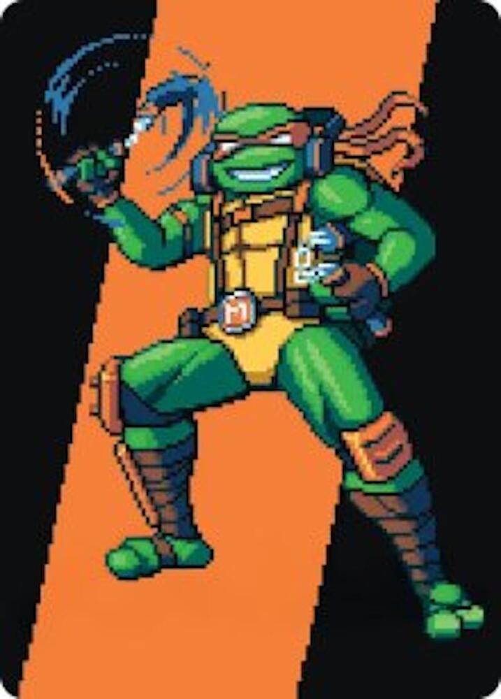 Michelangelo, the Heart Art Card [Art Series: Teenage Mutant Ninja Turtles] 35