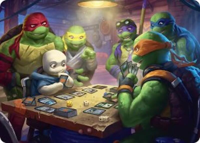 Lessons from Life Art Card [Art Series: Teenage Mutant Ninja Turtles] 14