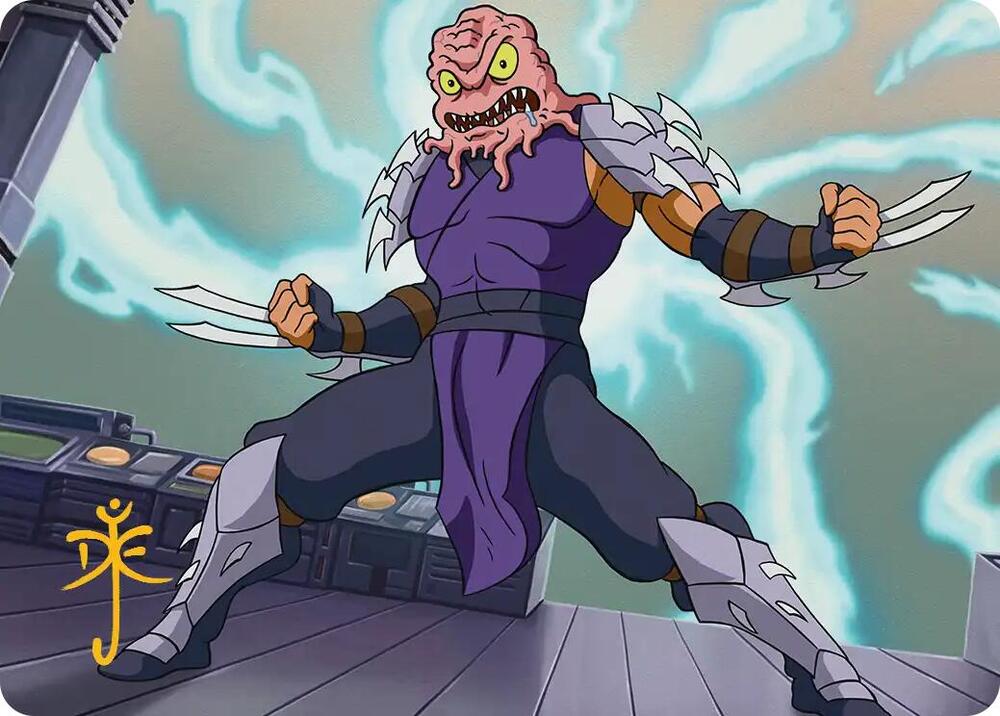 Krang & Shredder Art Card (Gold-Stamped Signature) [Art Series: Teenage Mutant Ninja Turtles] 31