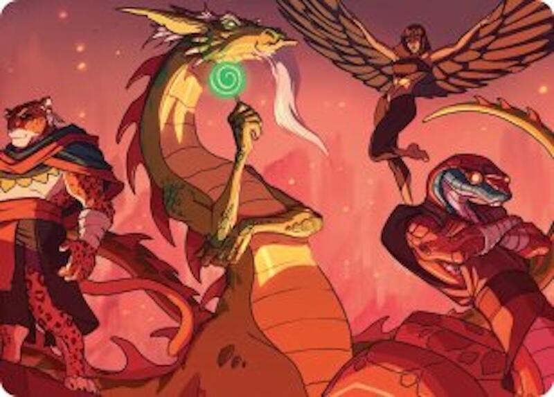 North Wind Avatar Art Card [Art Series: Teenage Mutant Ninja Turtles] 32