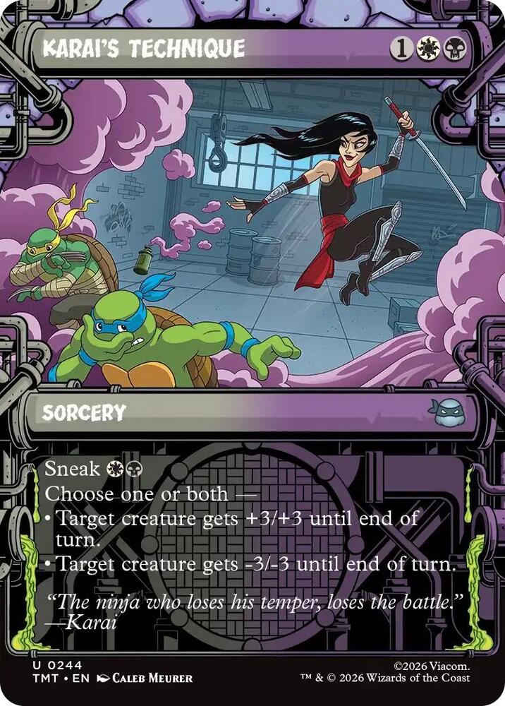 Karai's Technique (Showcase) [Teenage Mutant Ninja Turtles] 244