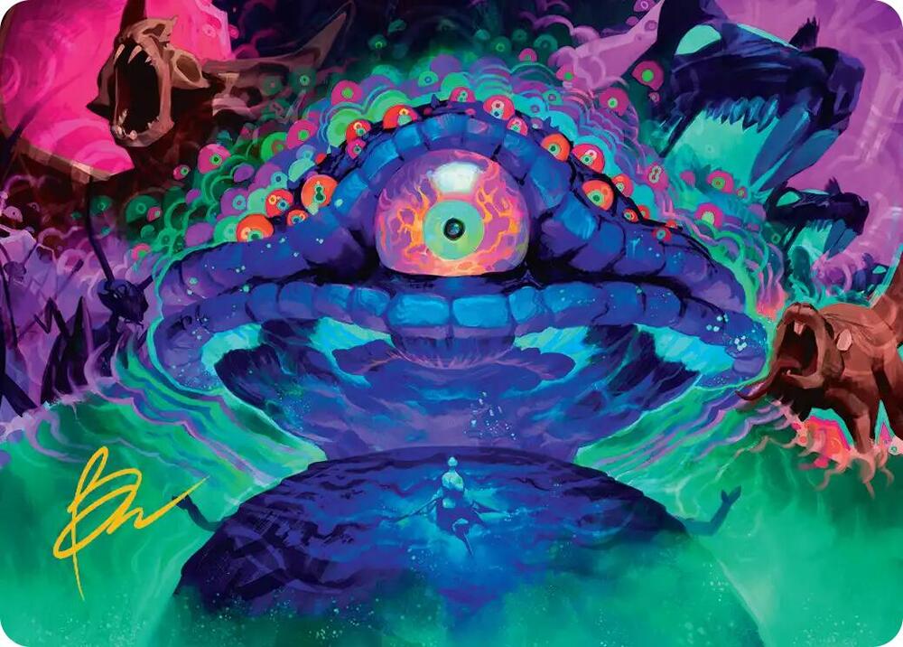 Humongous Fungus Art Card (Gold-Stamped Signature) [Art Series: Teenage Mutant Ninja Turtles] 45