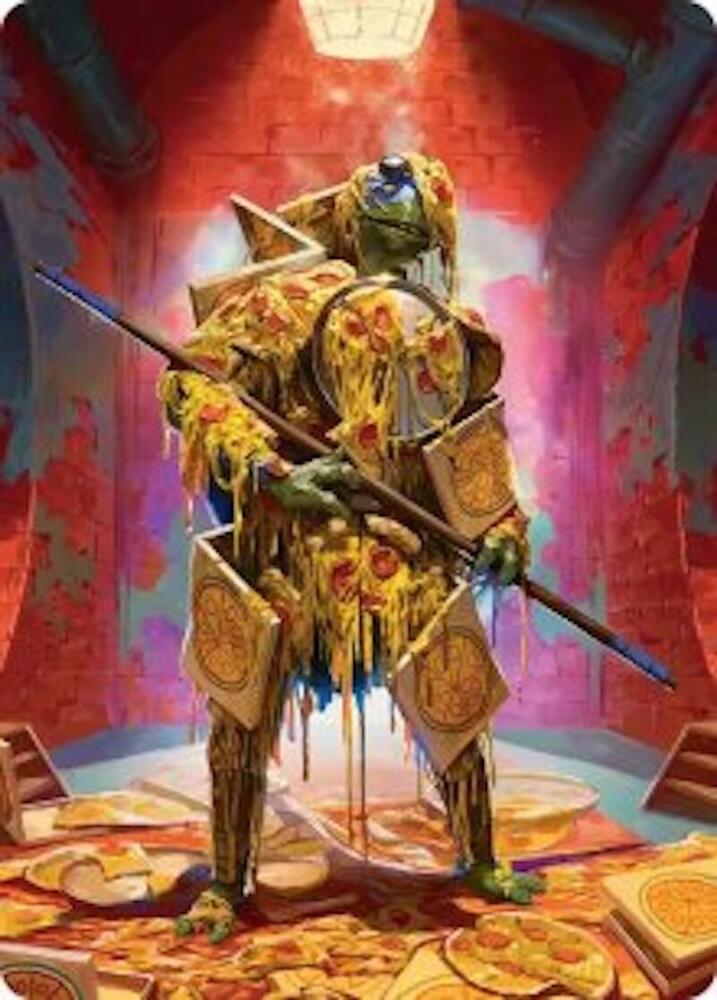 Commander's Plate Art Card [Art Series: Teenage Mutant Ninja Turtles] 50
