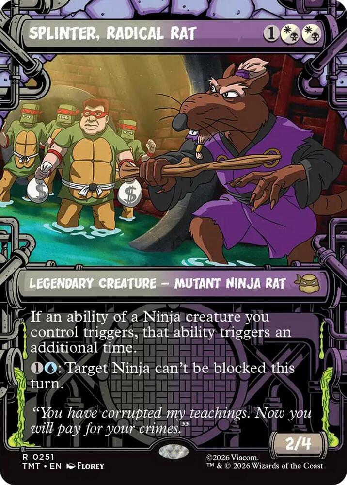 Splinter, Radical Rat (Showcase) [Teenage Mutant Ninja Turtles] 251