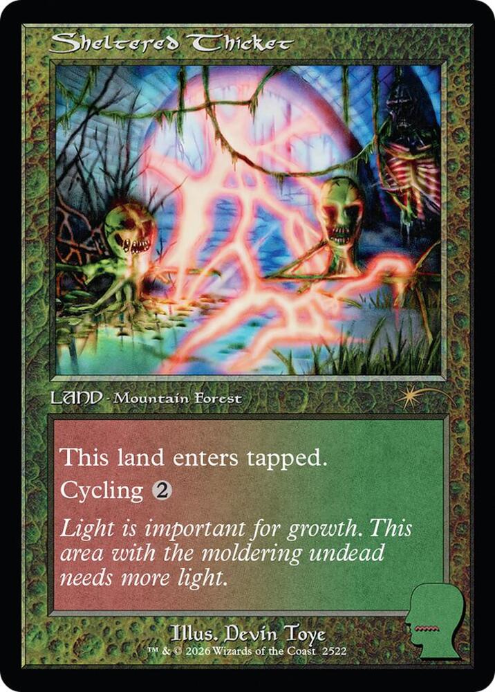 Sheltered Thicket [Secret Lair Drop Series] 2522