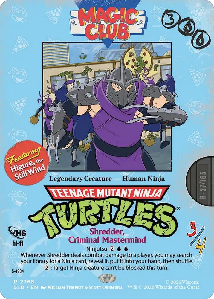 Shredder, Criminal Mastermind - Higure, the Still Wind [Secret Lair Drop Series] 2368
