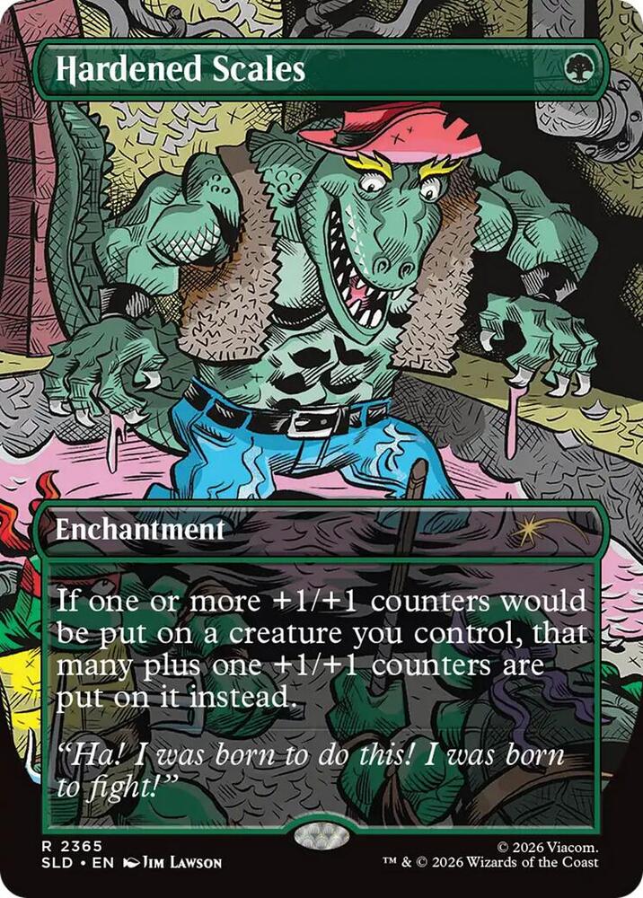 Hardened Scales [Secret Lair Drop Series] 2365