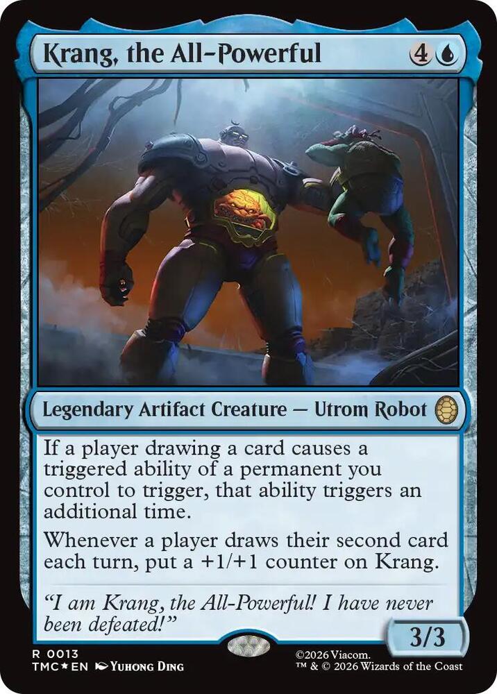 Krang, the All-Powerful (Surge Foil) [Commander: Teenage Mutant Ninja Turtles] 13
