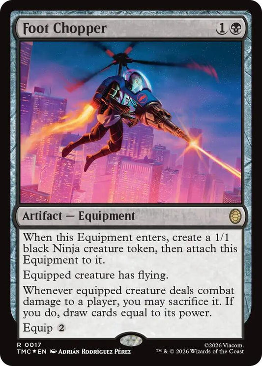 Foot Chopper (Surge Foil) [Commander: Teenage Mutant Ninja Turtles] 17