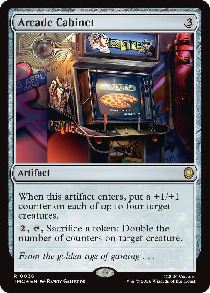 Arcade Cabinet (Surge Foil) [Commander: Teenage Mutant Ninja Turtles] 36