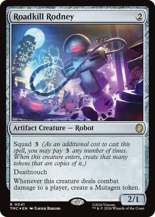 Roadkill Rodney (Surge Foil) [Commander: Teenage Mutant Ninja Turtles] 41