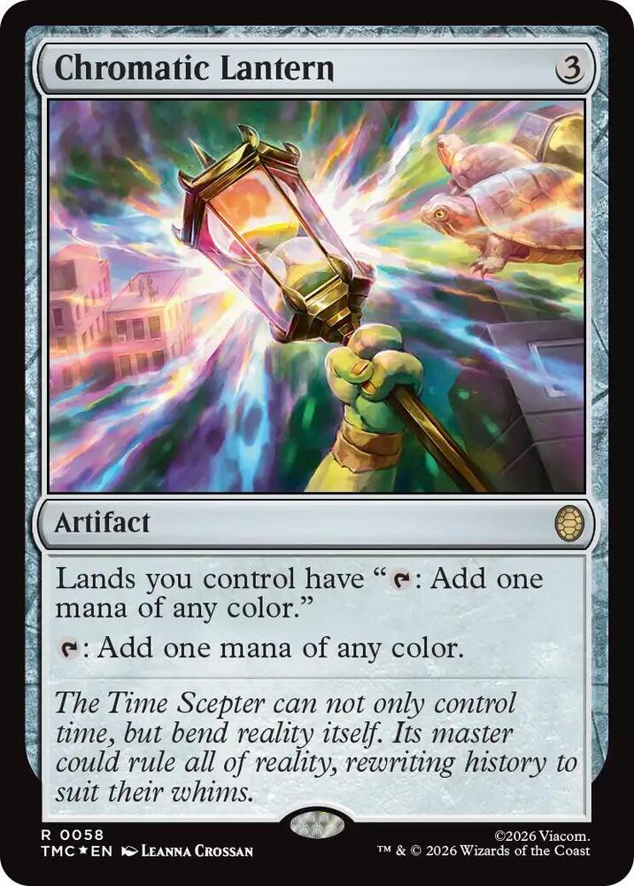 Chromatic Lantern (Surge Foil) [Commander: Teenage Mutant Ninja Turtles] 58