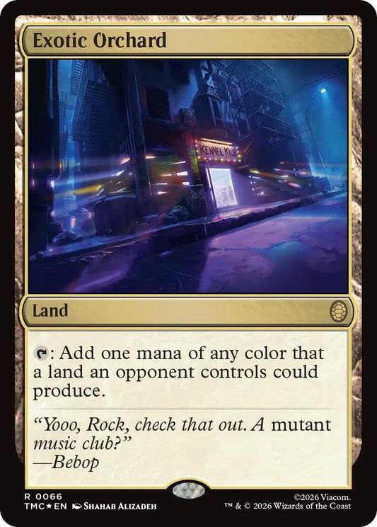 Exotic Orchard (Surge Foil) [Commander: Teenage Mutant Ninja Turtles] 66
