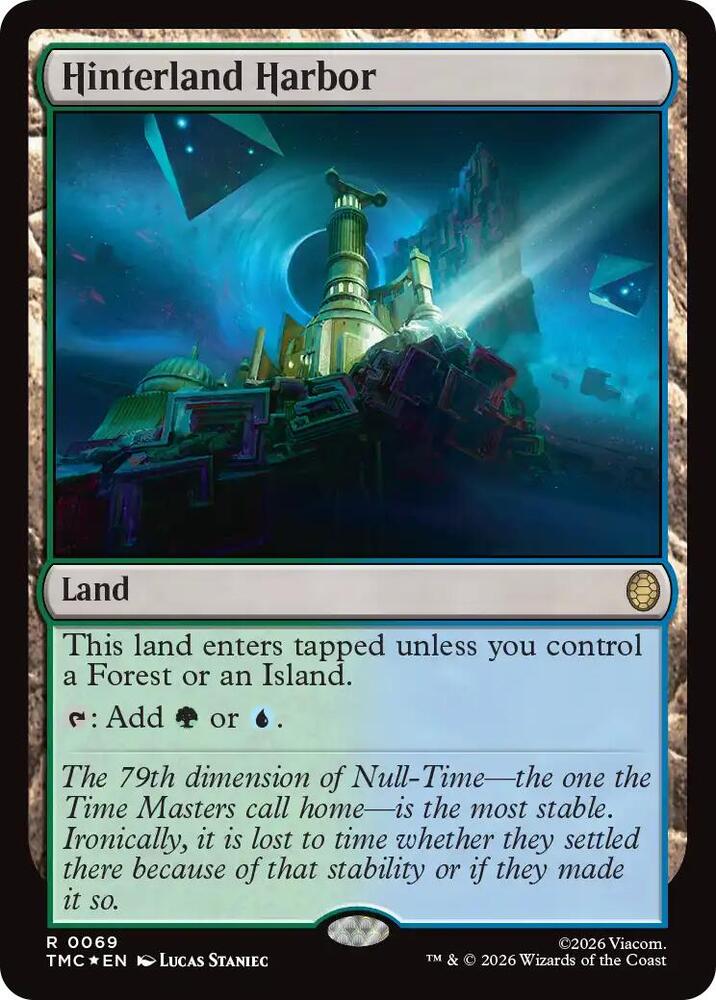 Hinterland Harbor (Surge Foil) [Commander: Teenage Mutant Ninja Turtles] 69