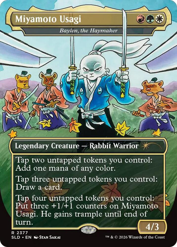 Miyamoto Usagi - Baylen, the Haymaker [Secret Lair Drop Series] 2377