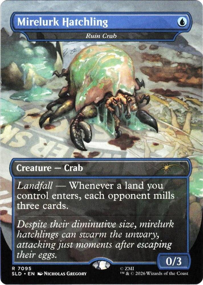 Mirelurk Hatchling - Ruin Crab [Secret Lair Drop Series] 7095