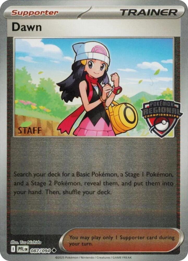Dawn (Regional Championship) [Staff] [League & Championship Cards] 087/094