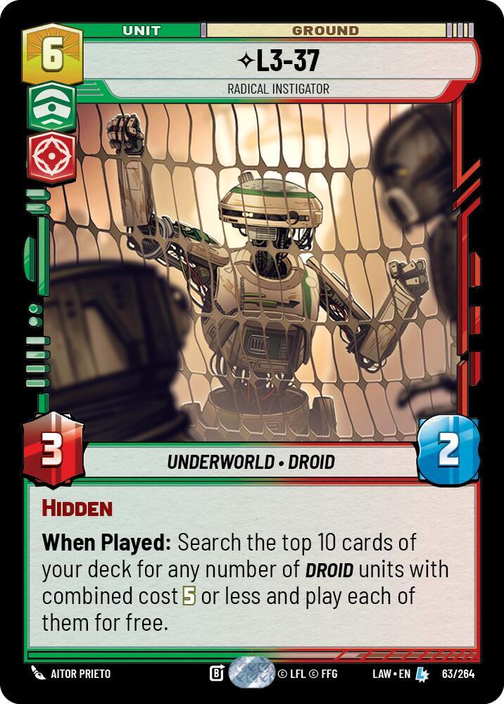 L3-37 - Radical Instigator [A Lawless Time] 63/264