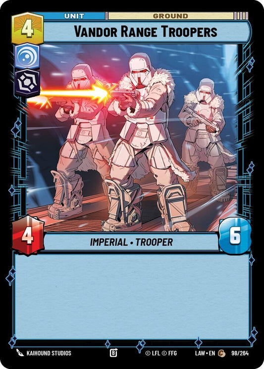 Vandor Range Troopers [A Lawless Time] 98/264