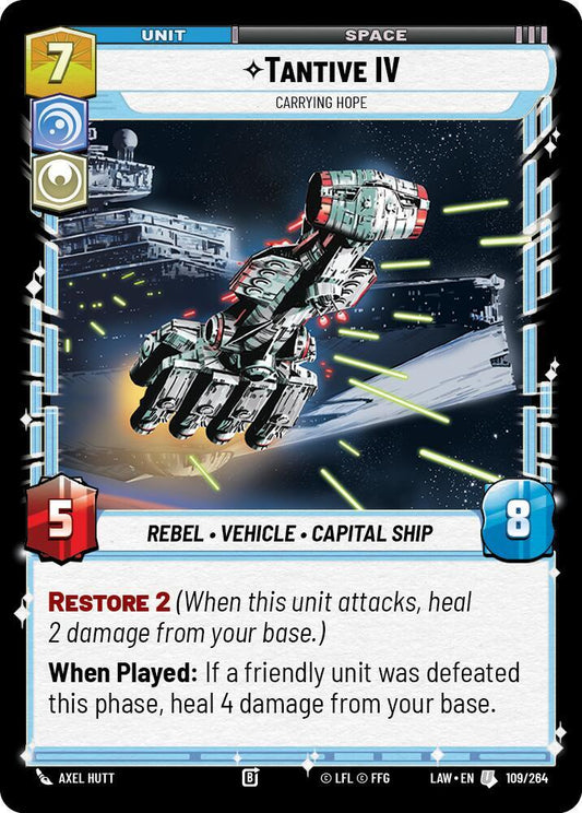Tantive IV - Carrying Hope [A Lawless Time] 109/264
