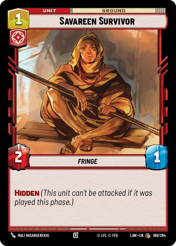 Savareen Survivor [A Lawless Time] 188/264