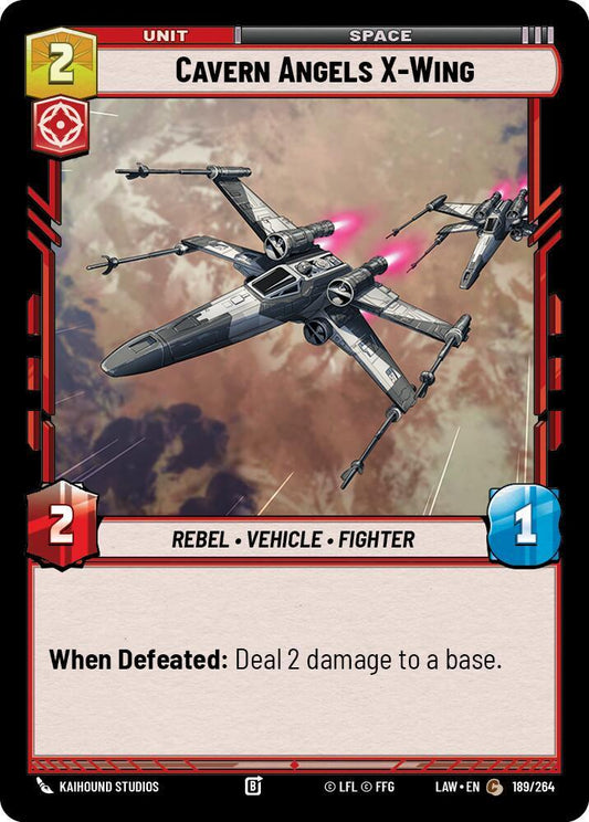 Cavern Angels X-Wing [A Lawless Time] 189/264
