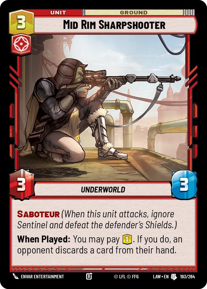Mid Rim Sharpshooter [A Lawless Time] 193/264