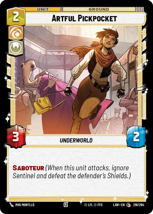 Artful Pickpocket [A Lawless Time] 218/264