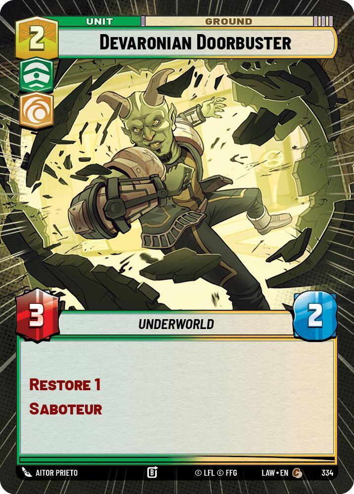 Devaronian Doorbuster (Hyperspace) [A Lawless Time] 334