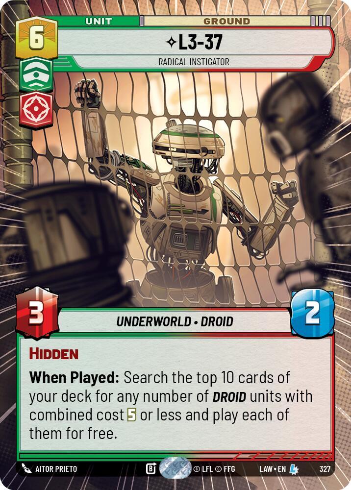 L3-37 - Radical Instigator (Hyperspace) [A Lawless Time] 327