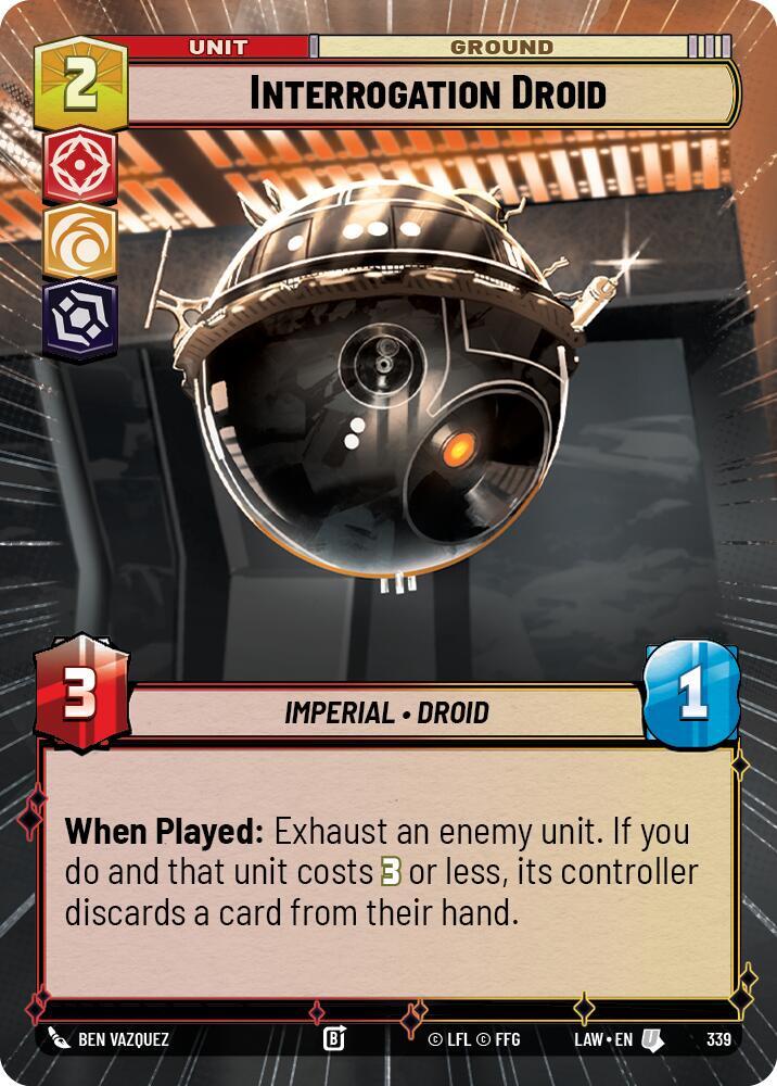 Interrogation Droid (Hyperspace) [A Lawless Time] 339