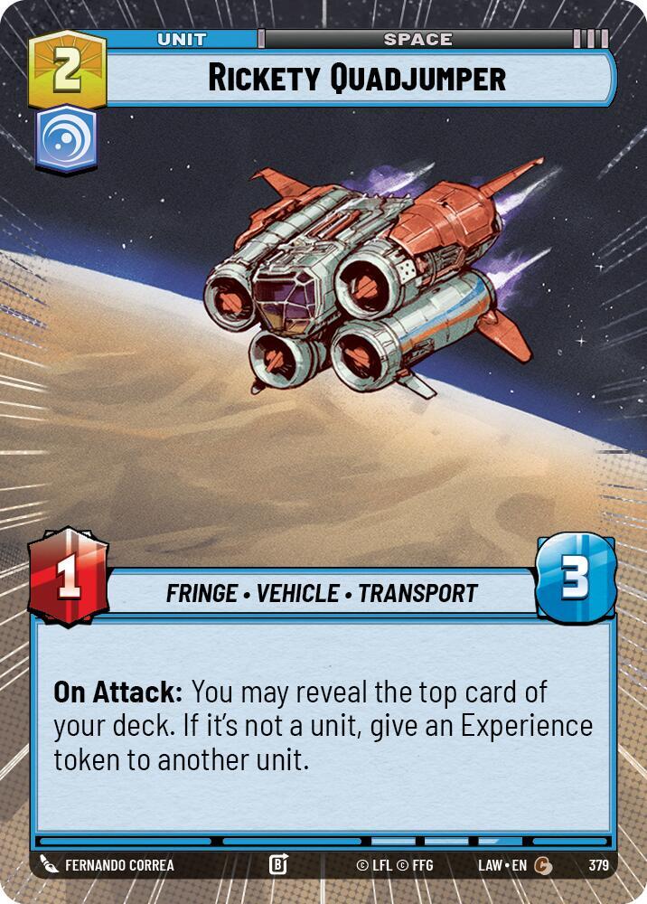 Rickety Quadjumper (Hyperspace) [A Lawless Time] 379