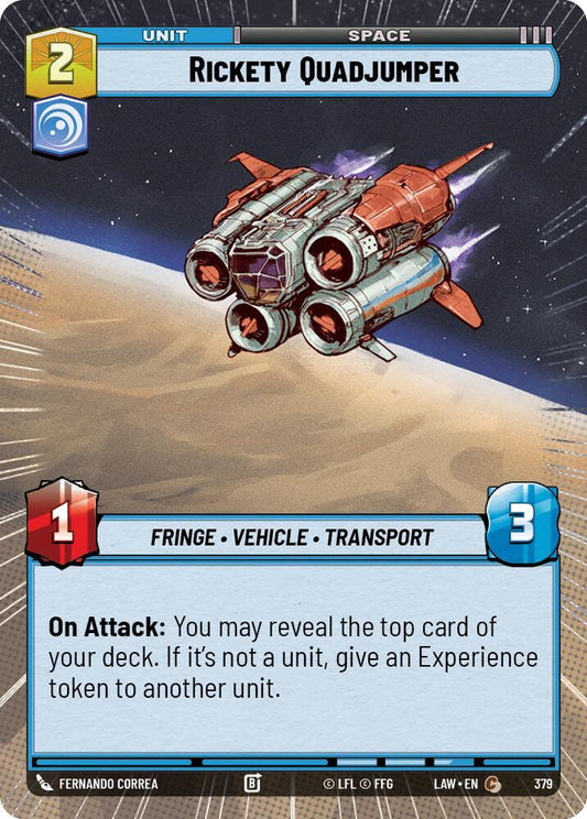 Rickety Quadjumper (Hyperspace) [A Lawless Time] 379