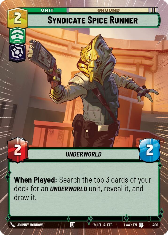 Syndicate Spice Runner (Hyperspace) [A Lawless Time] 400