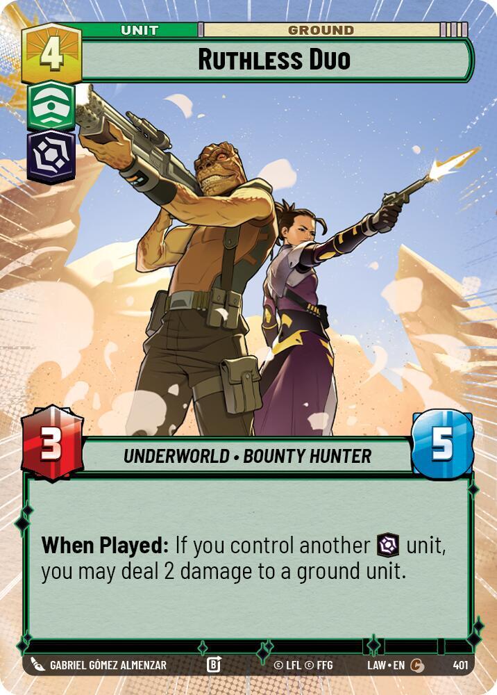 Ruthless Duo (Hyperspace) [A Lawless Time] 401