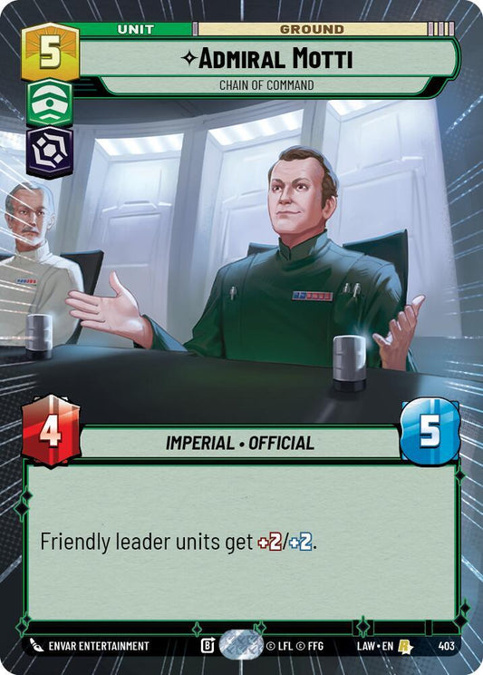 Admiral Motti - Chain of Command (Hyperspace) [A Lawless Time] 403