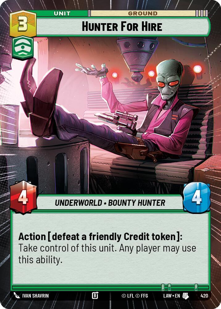 Hunter for Hire (Hyperspace) [A Lawless Time] 420