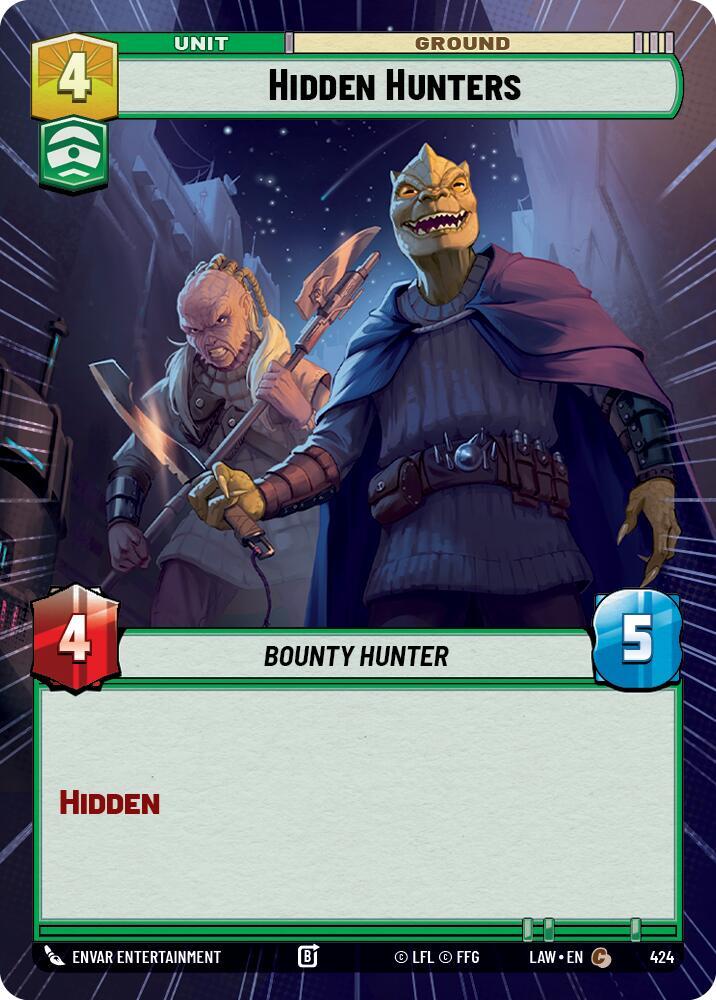 Hidden Hunters (Hyperspace) [A Lawless Time] 424