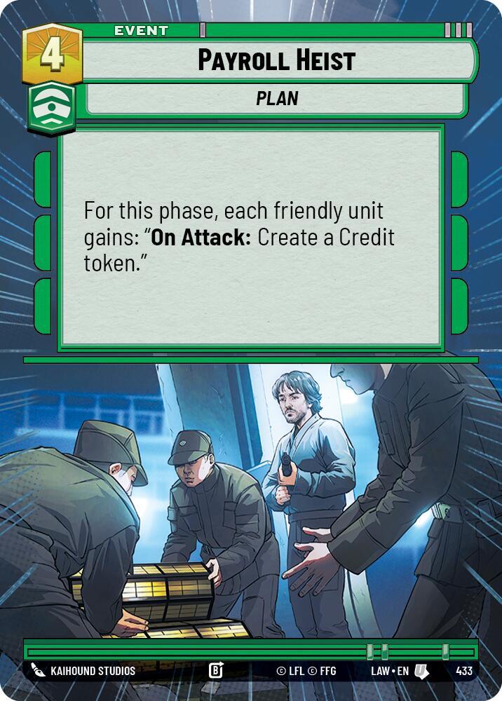 Payroll Heist (Hyperspace) [A Lawless Time] 433