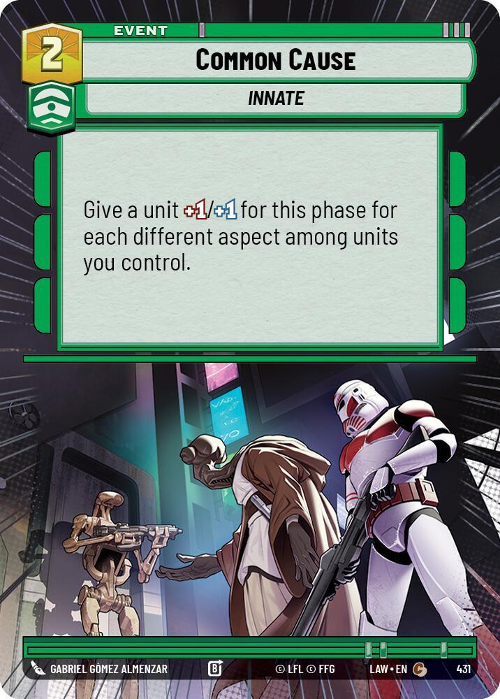 Common Cause (Hyperspace) [A Lawless Time] 431